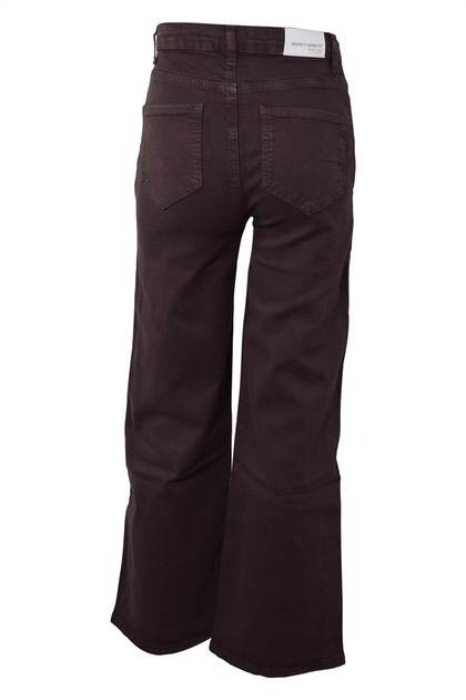 Hound jeans - wide/mørkebrun